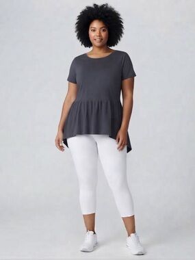Mote High Low Short Sleeve Top